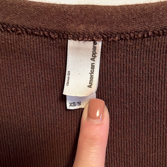 AMERICAN APPAREL Cardigan // Size XS/S - Picture 4 of 5